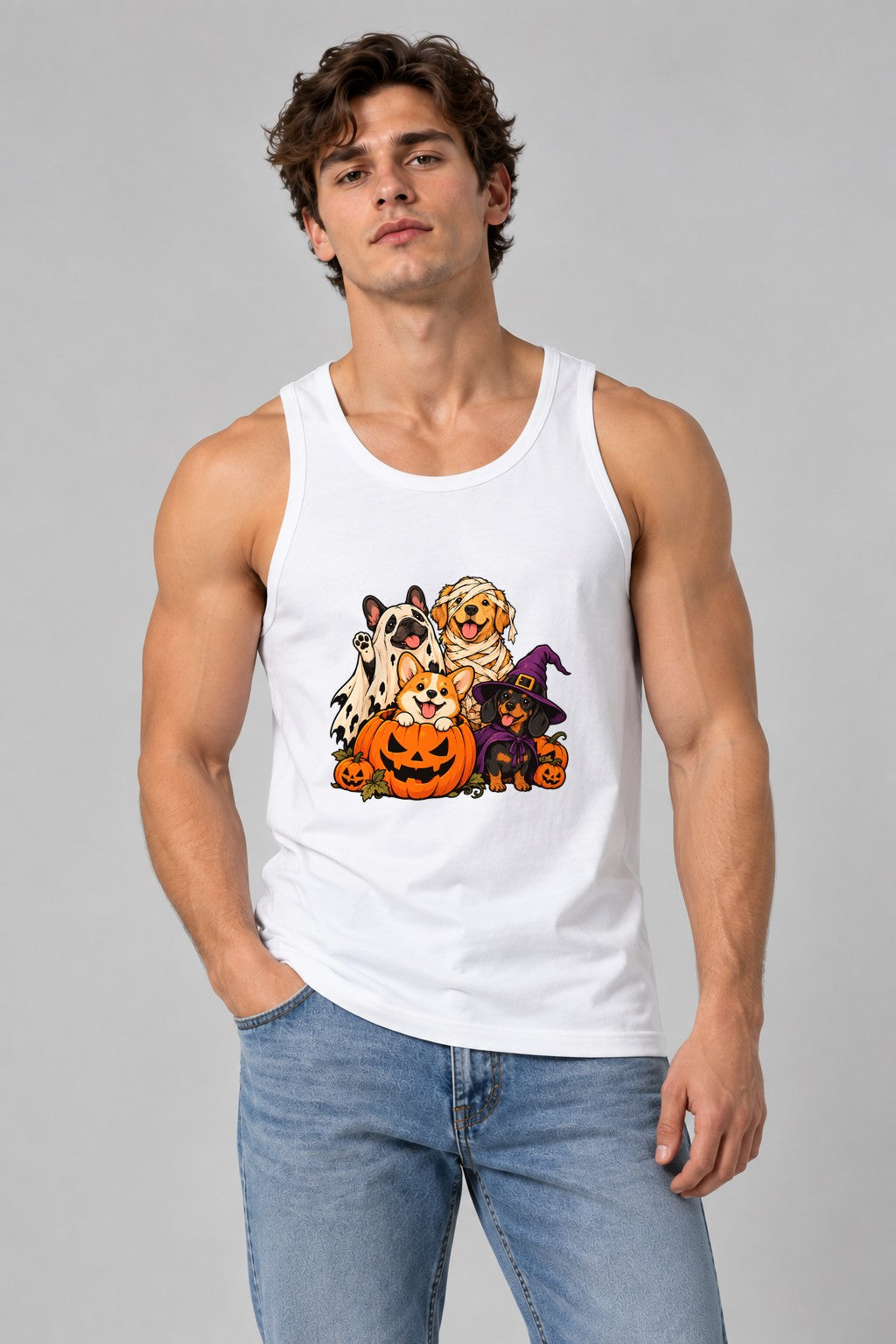 Halloween Pumpkin Pups