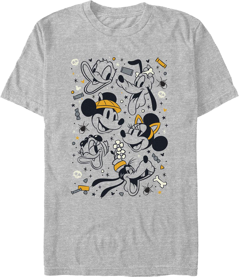 Halloween Sketches Disney T-Shirt product image 1