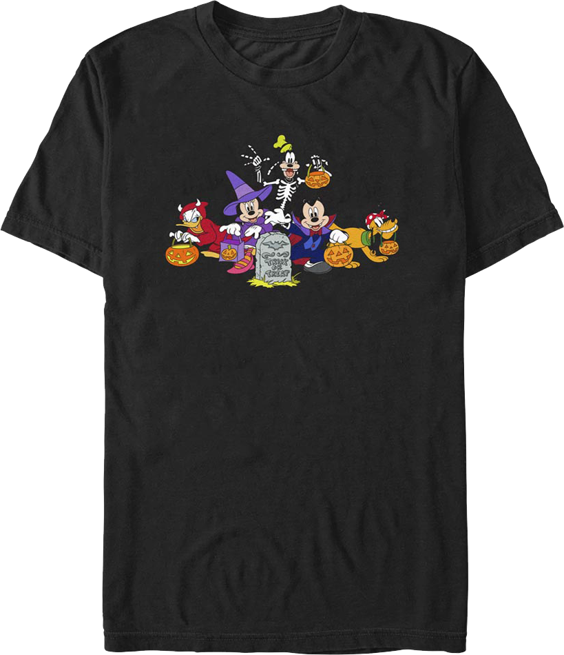 Halloween Trick Or Treat Costumes Disney T-Shirt product image 1