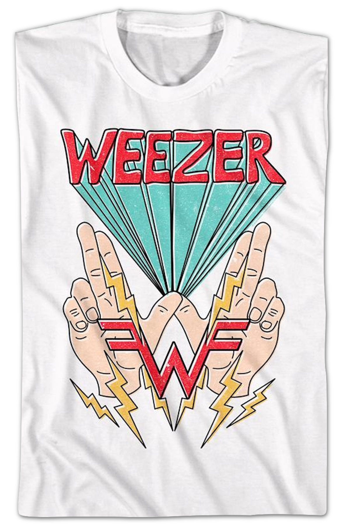 Hands Weezer T-Shirt product image 2