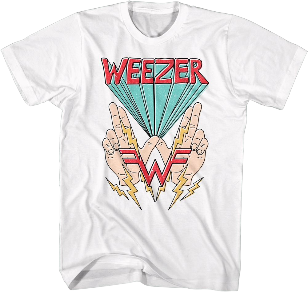 Hands Weezer T-Shirt product image 1
