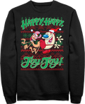Ren & Stimpy Faux Ugly Christmas Sweater Nickelodeon product image 1
