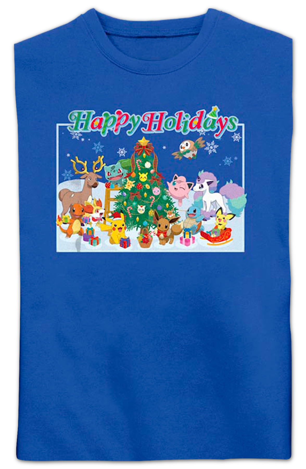 Happy Holidays Group Photo Pokemon Sweatshirt product image 1