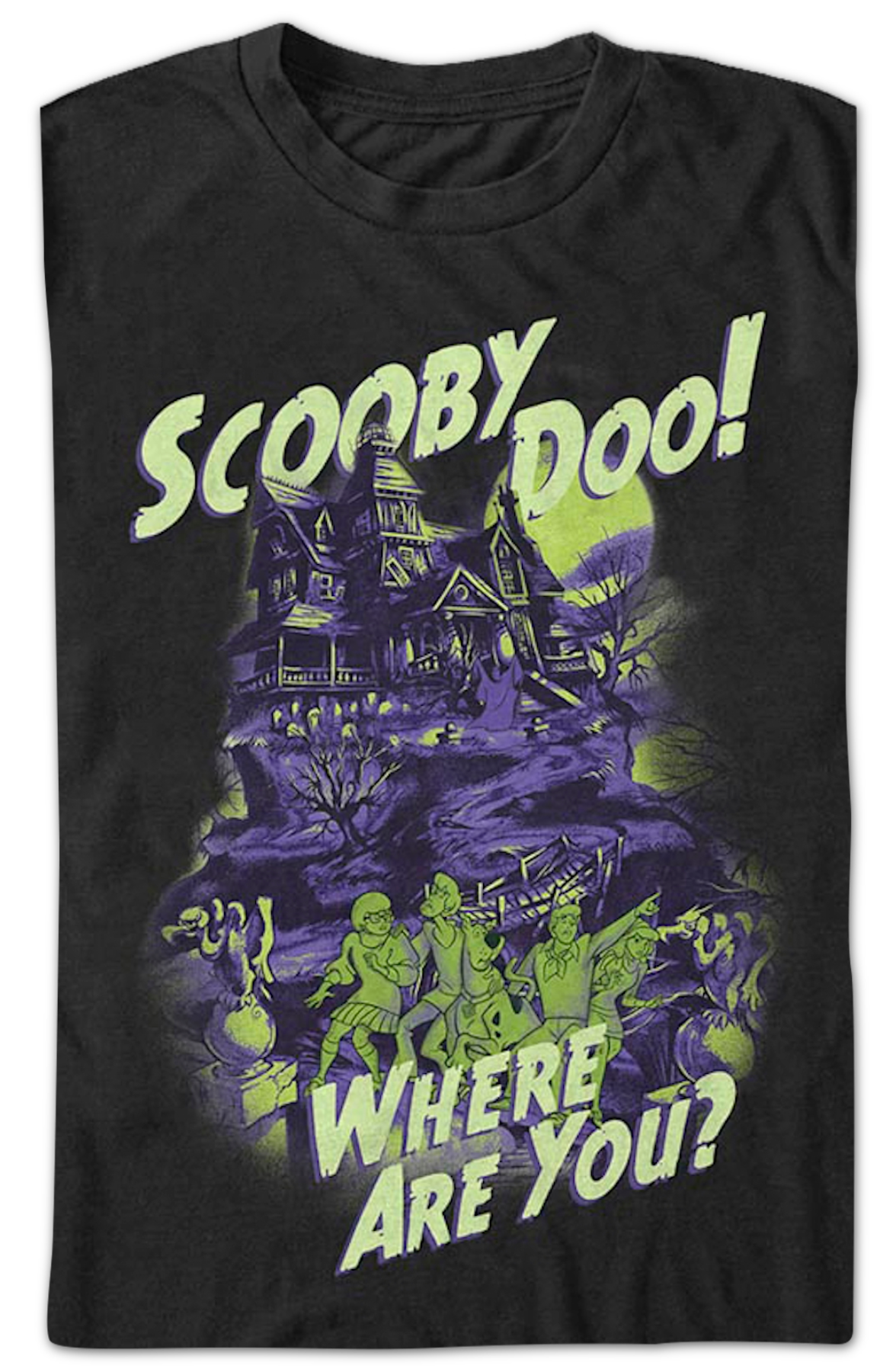 Haunted House Scooby-Doo Where Are You T-Shirt product image 2