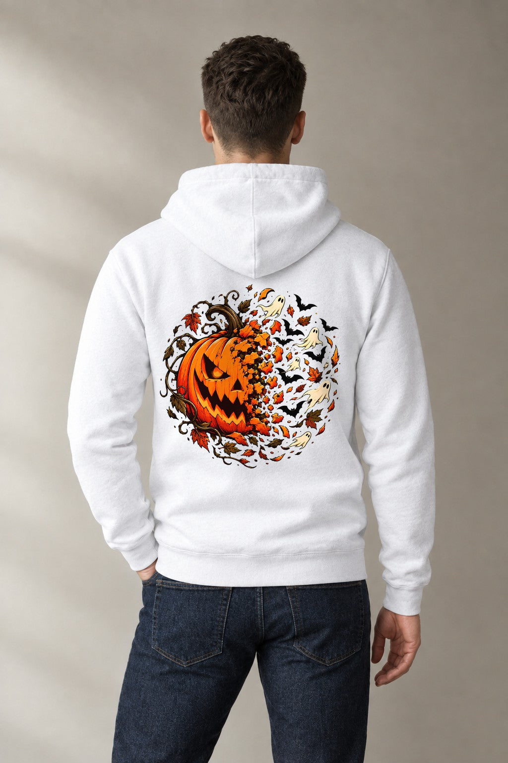 Haunted Pumpkin Wreath product image 1