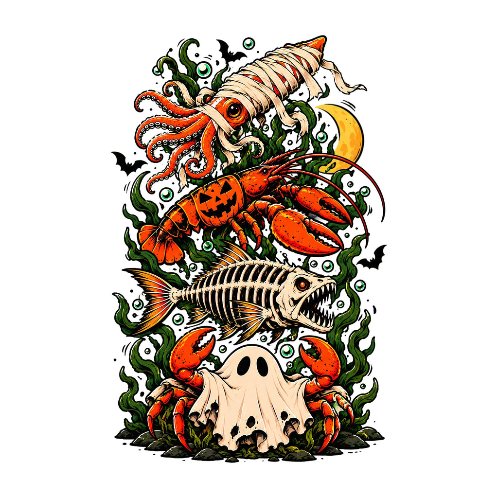 Haunted Seafood Stack