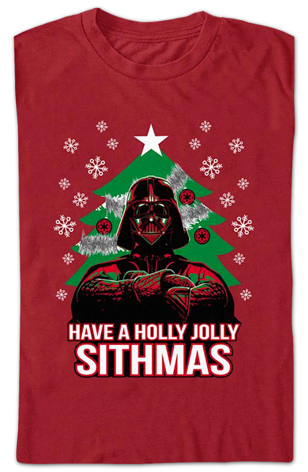 Have A Holly Jolly Sithmas Darth Vader Star Wars T-Shirt product image 2