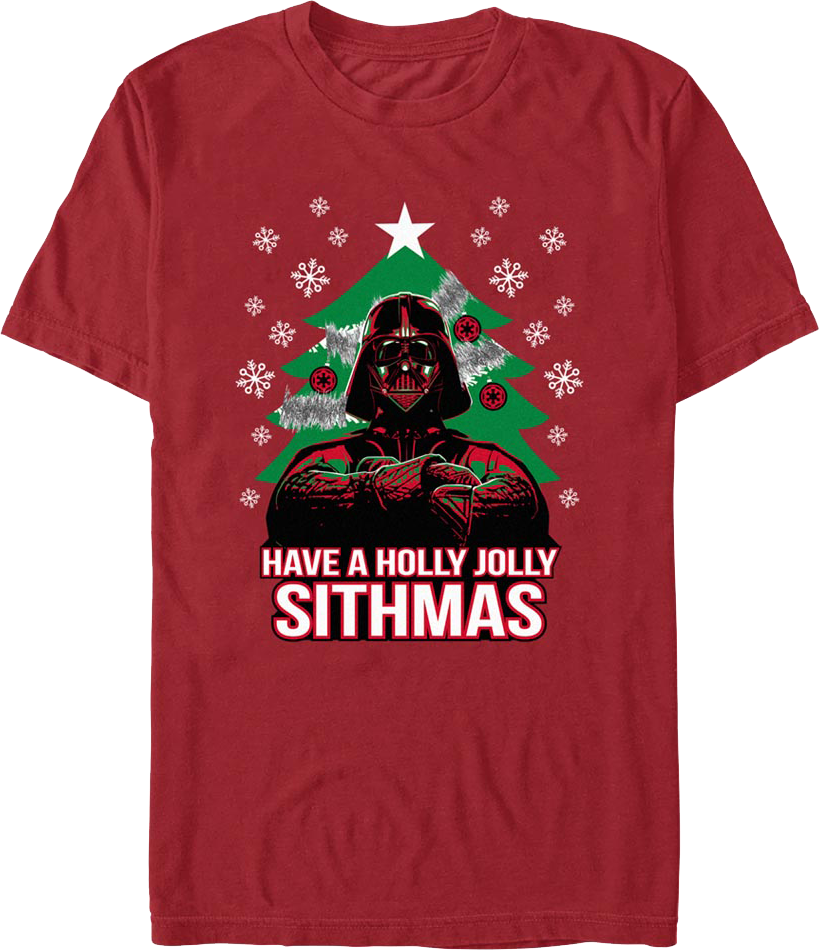 Have A Holly Jolly Sithmas Darth Vader Star Wars T-Shirt product image 1