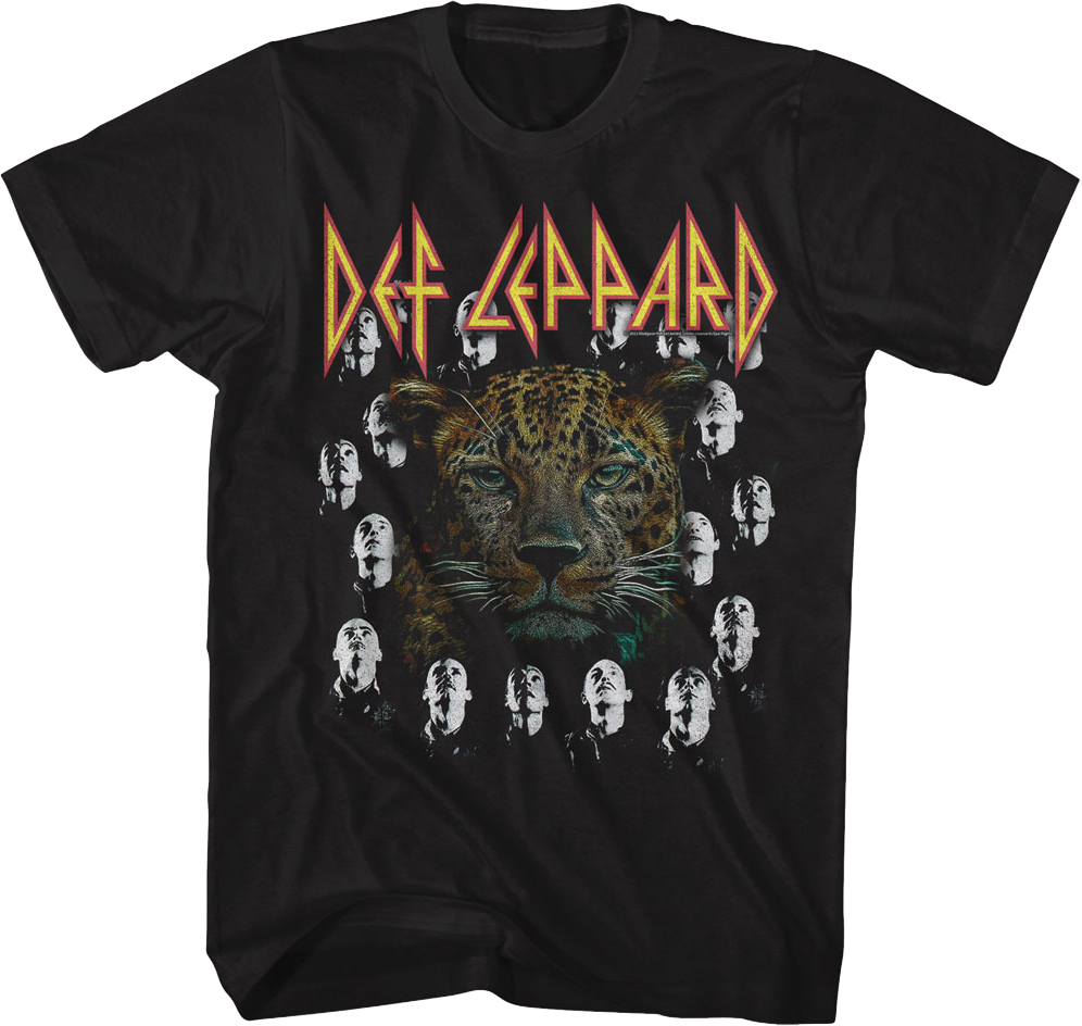 High 'N' Dry Leopard Def Leppard T-Shirt product image 1