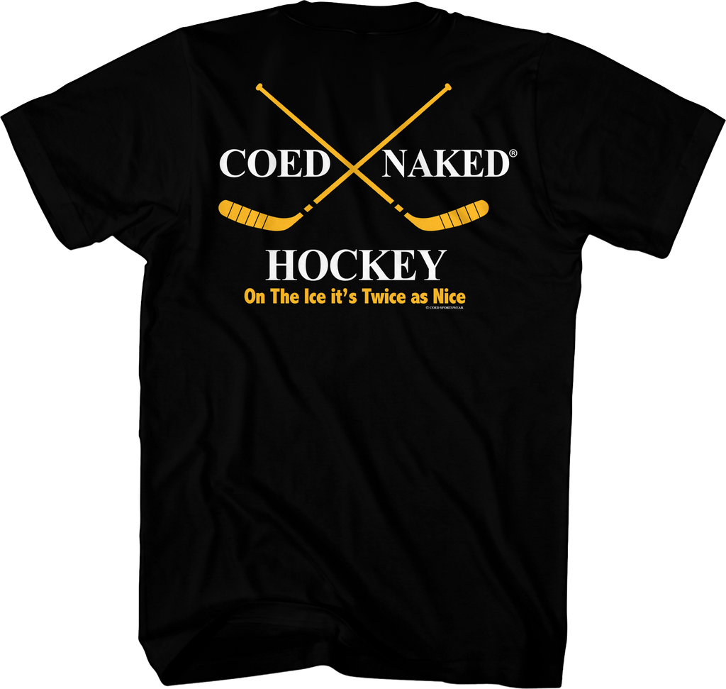 Hockey On The Ice Coed Naked T-Shirt product image 1
