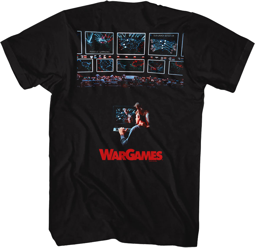 How About A Nice Game Of Chess Front & Back WarGames T-Shirt product image 3