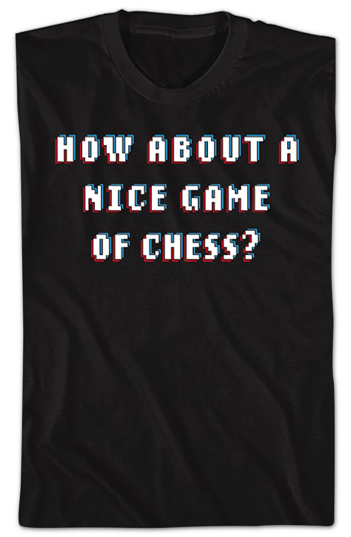 How About A Nice Game Of Chess Front & Back WarGames T-Shirt product image 2
