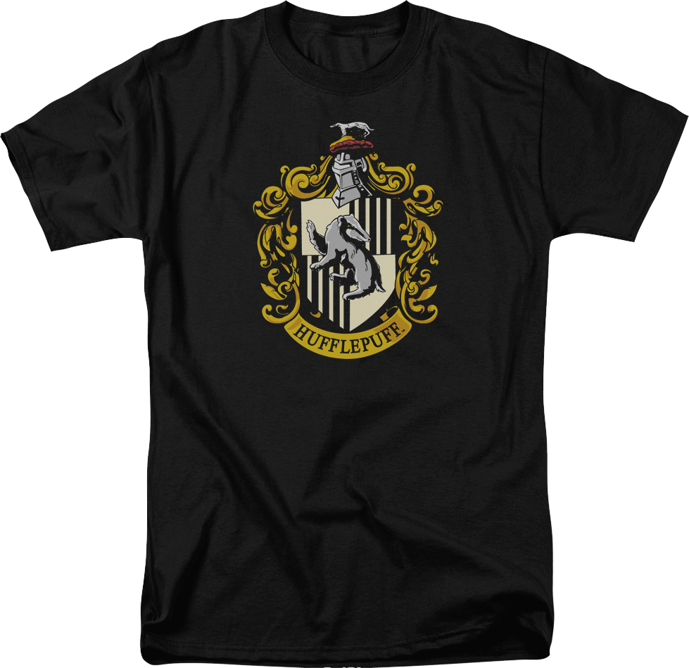 Hufflepuff Crest Harry Potter T-Shirt product image 1