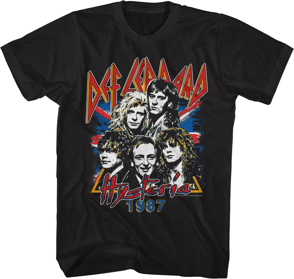 Hysteria 1987 Def Leppard T-Shirt product image 1