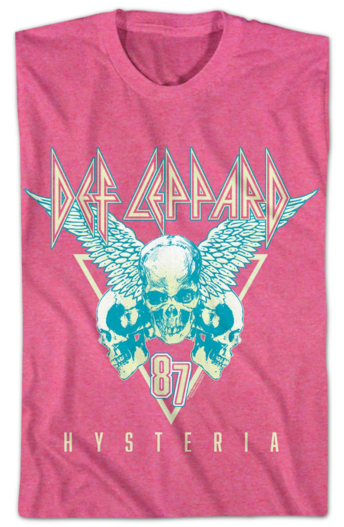 Hysteria Skulls Def Leppard T-Shirt product image 2