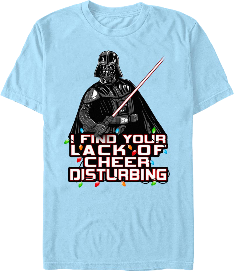 I Find Your Lack Of Cheer Disturbing Darth Vader Star Wars product image 1