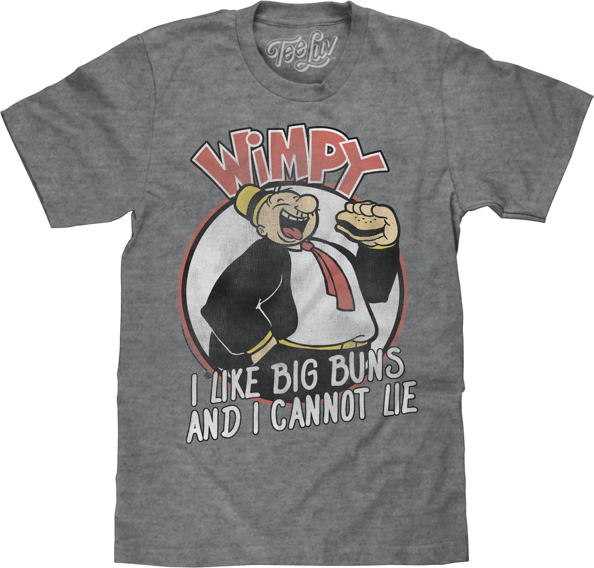 I Like Big Buns And I Cannot Lie Popeye T-Shirt product image 1