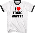 I Love Toxic Waste Real Genius Ringer Shirt product image 1