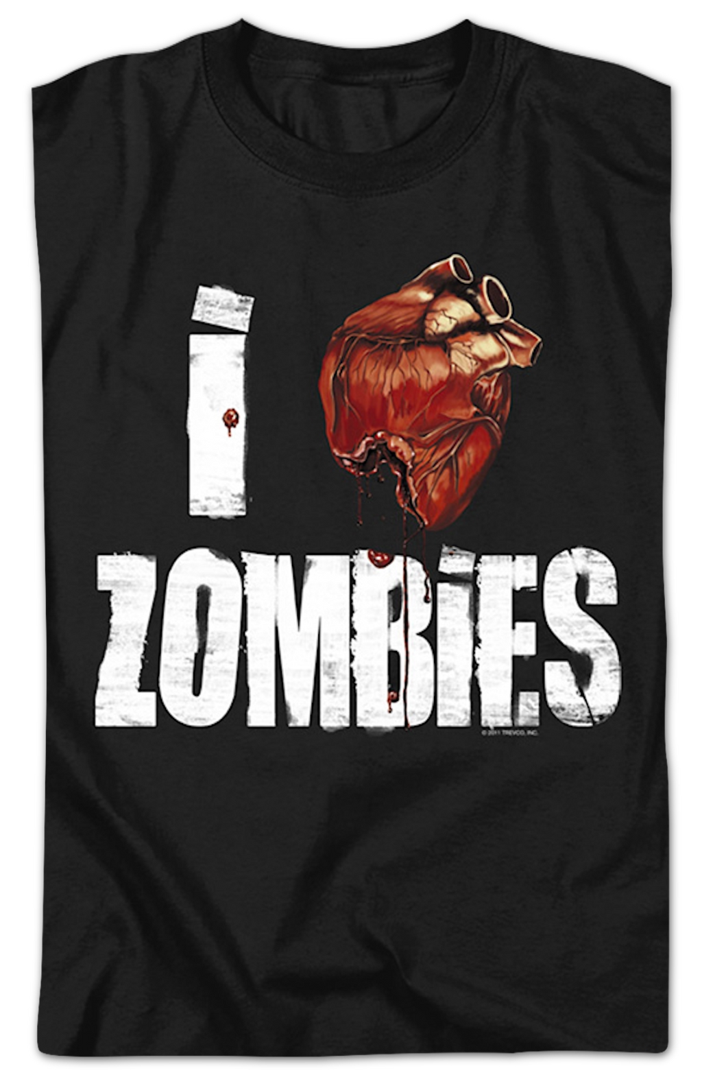 I Love Zombies T-Shirt product image 2
