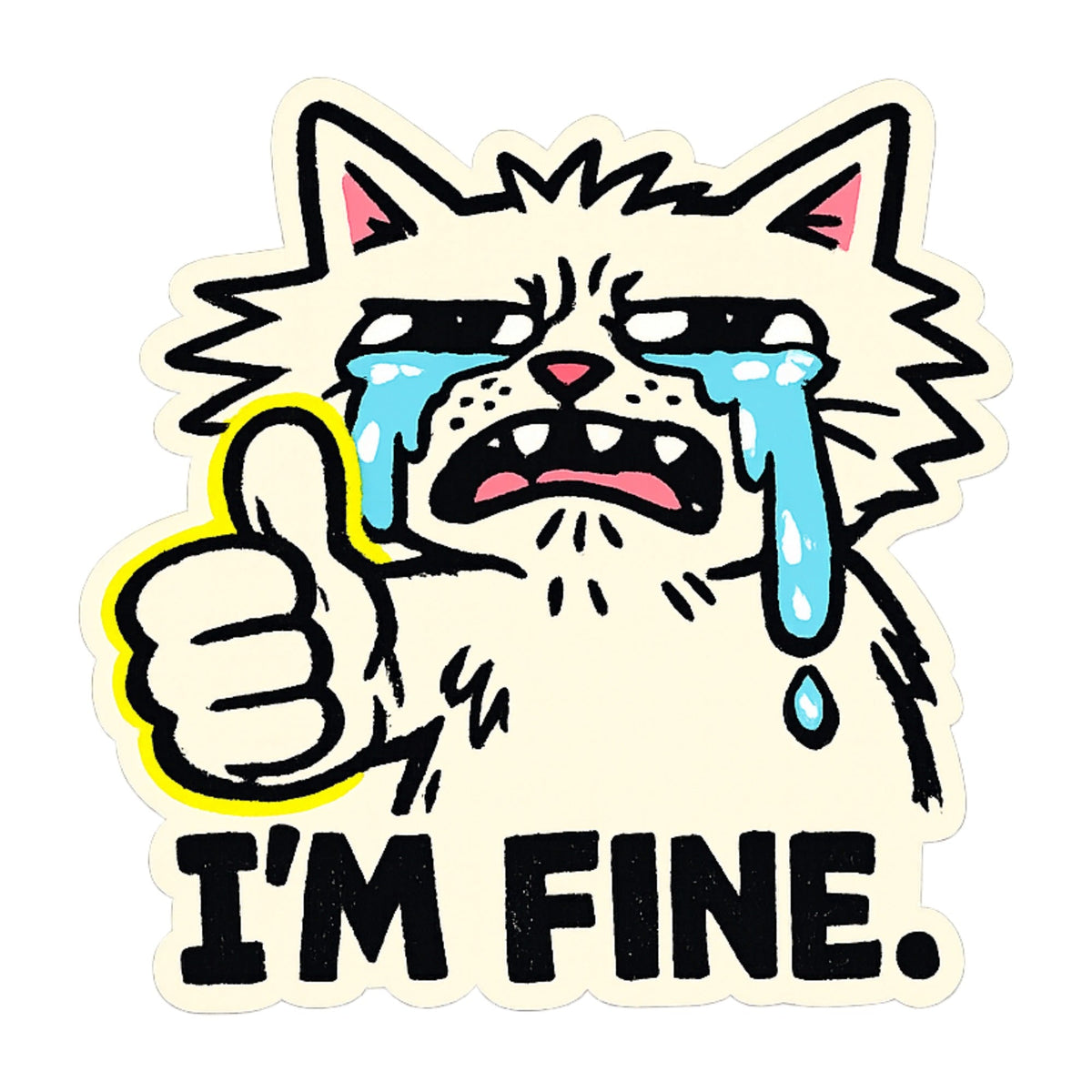I'm Fine Cat product image 3