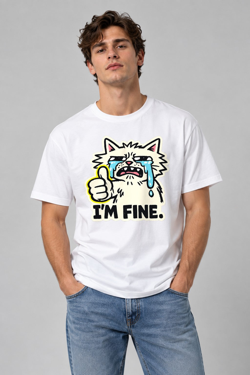 I'm Fine Cat product image 1