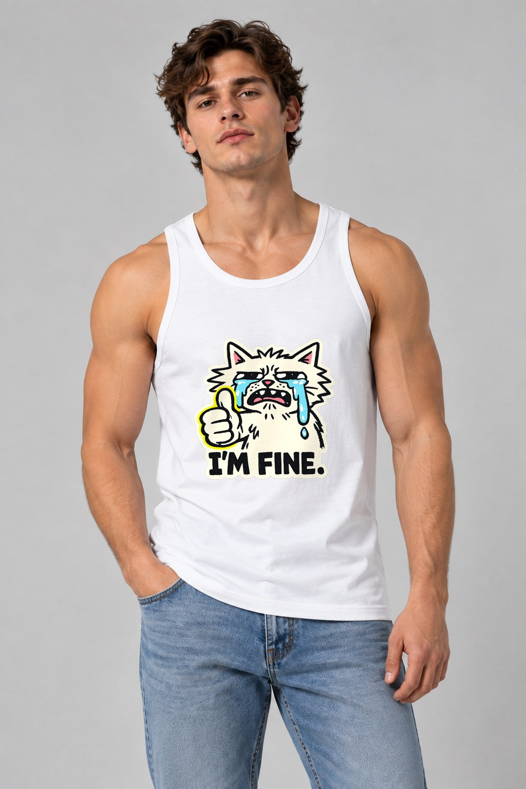 I'm Fine Cat product image 1
