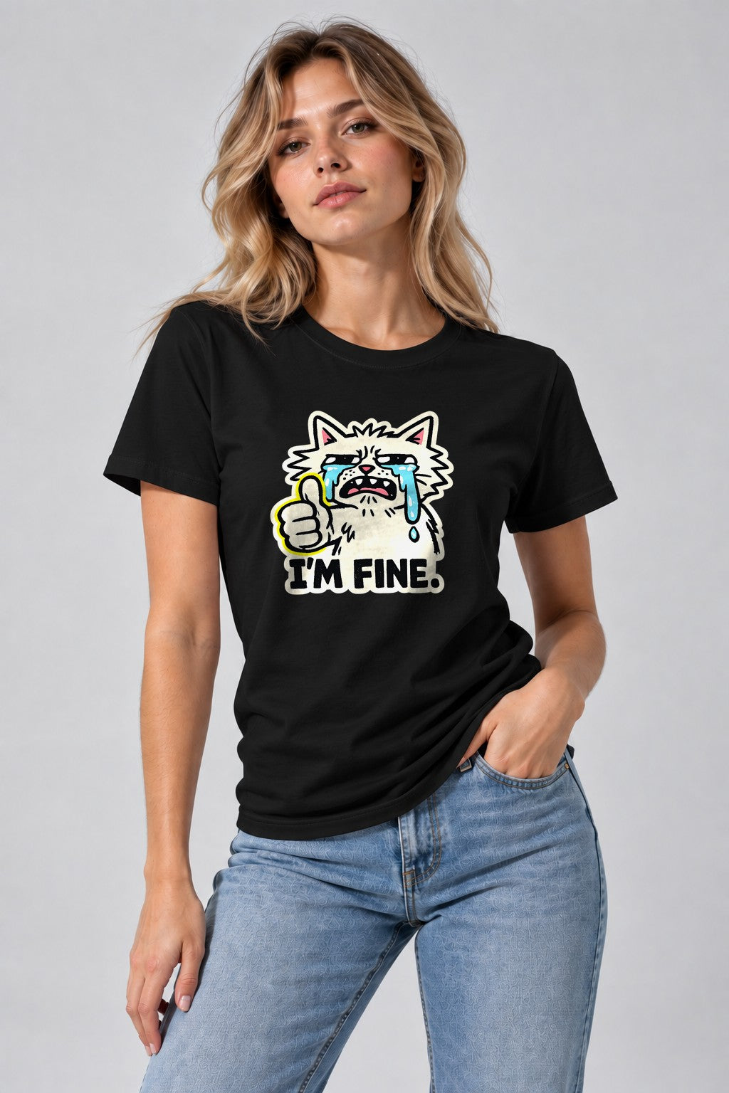 I'm Fine Cat product image 2