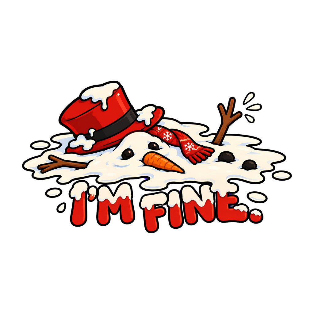 I'm Fine Melting Snowman product image 3