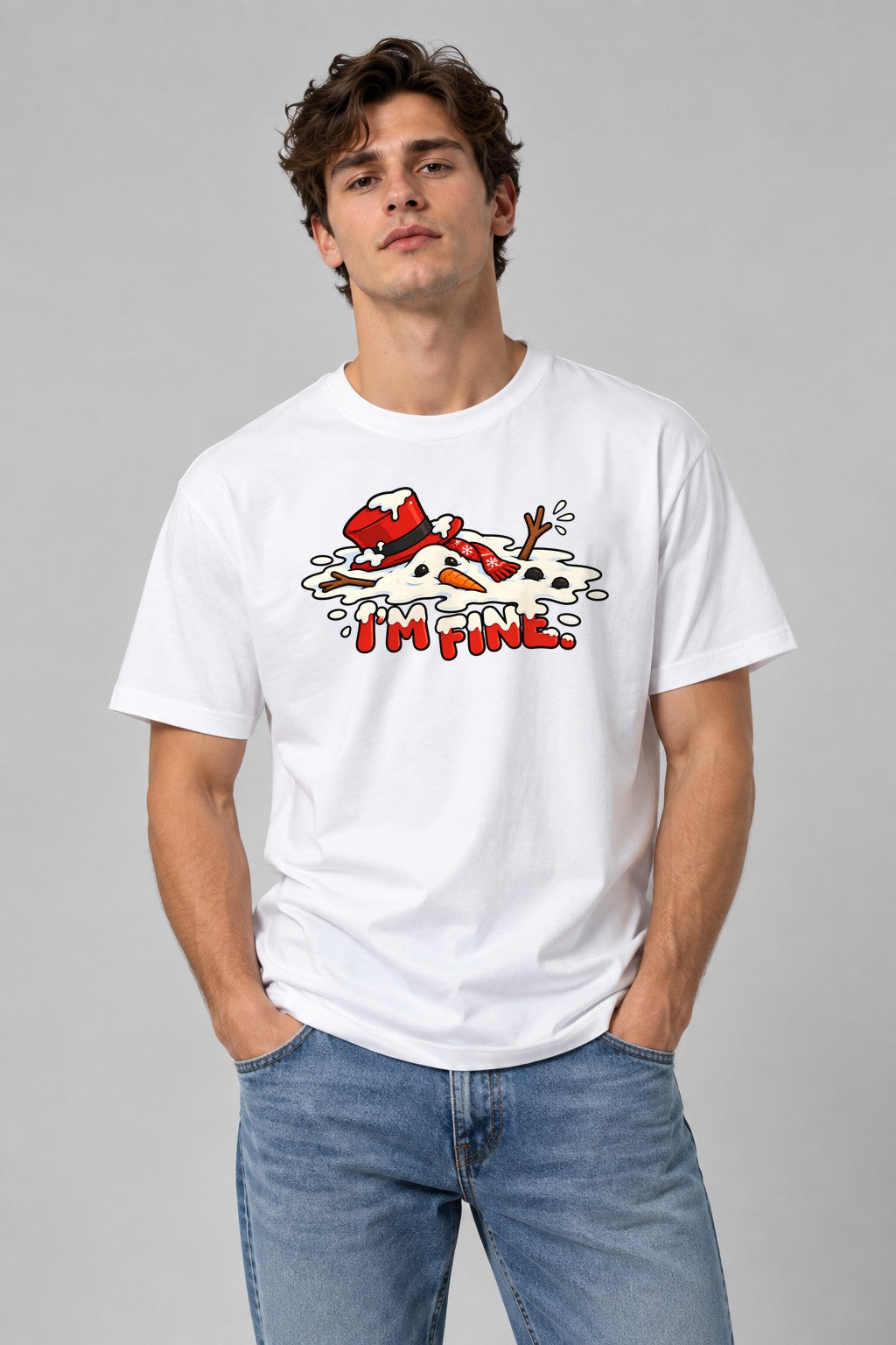 I'm Fine Melting Snowman product image 1