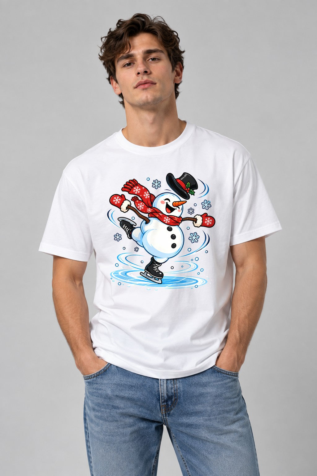 Ice Skating Snowman product image 1