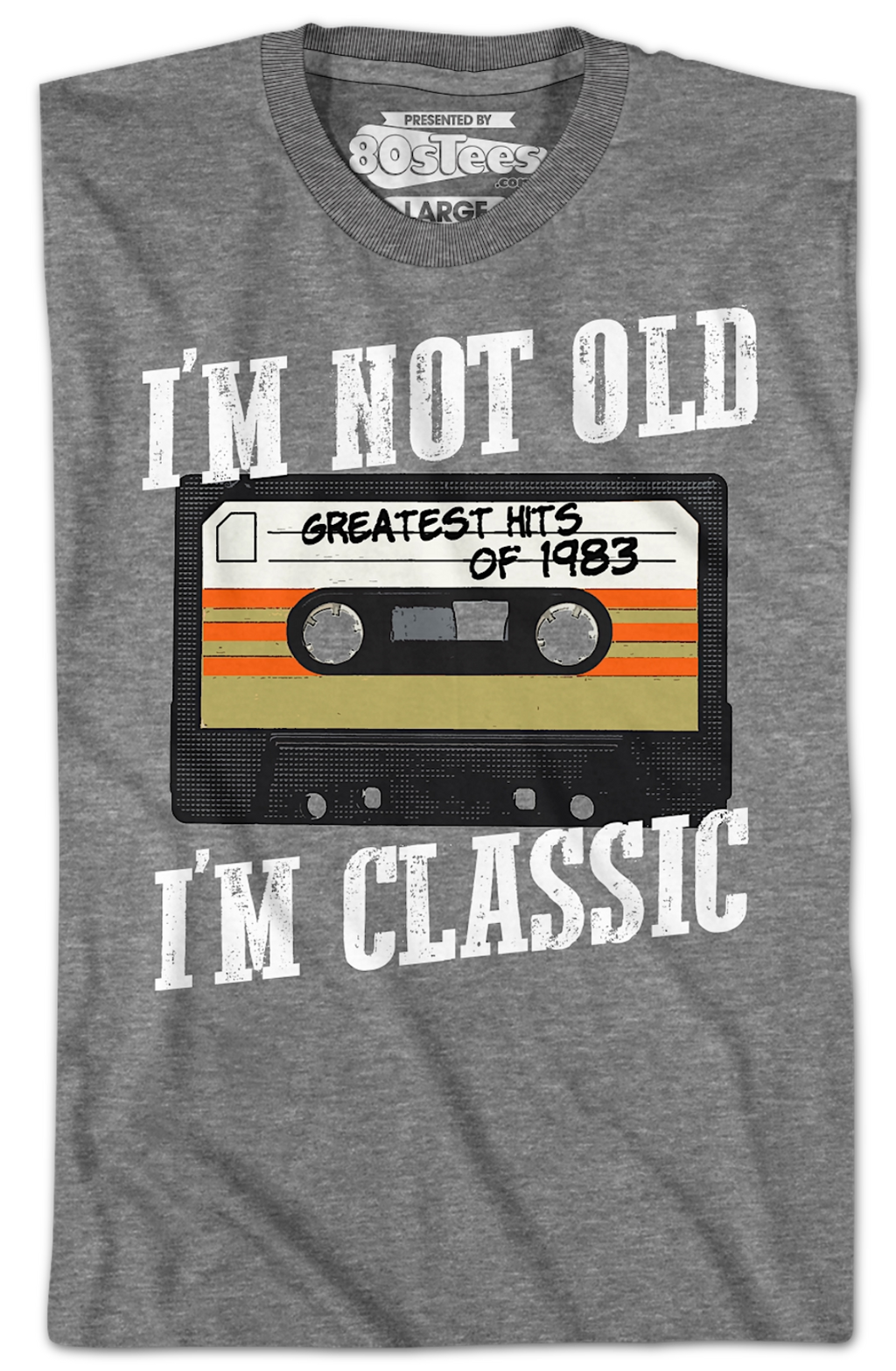 I'm Not Old I'm Classic Greatest Hits Of 1983 T-Shirt product image 2