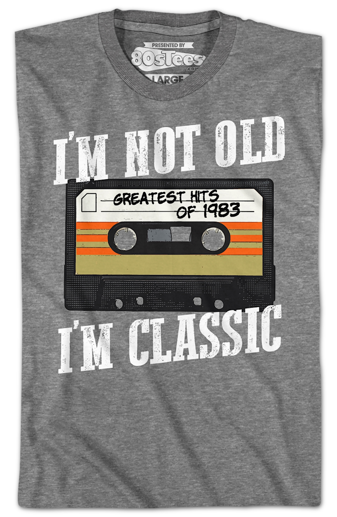 I'm Not Old I'm Classic Greatest Hits Of 1983 T-Shirt product image 2