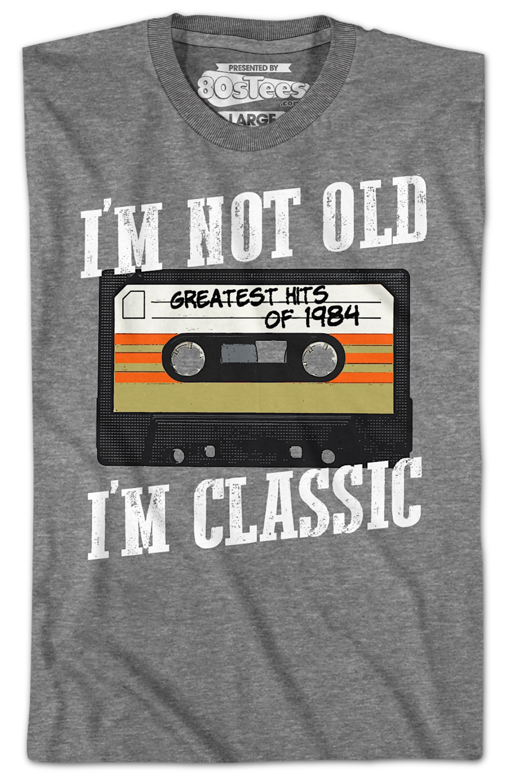 I'm Not Old I'm Classic Greatest Hits Of 1984 T-Shirt product image 2