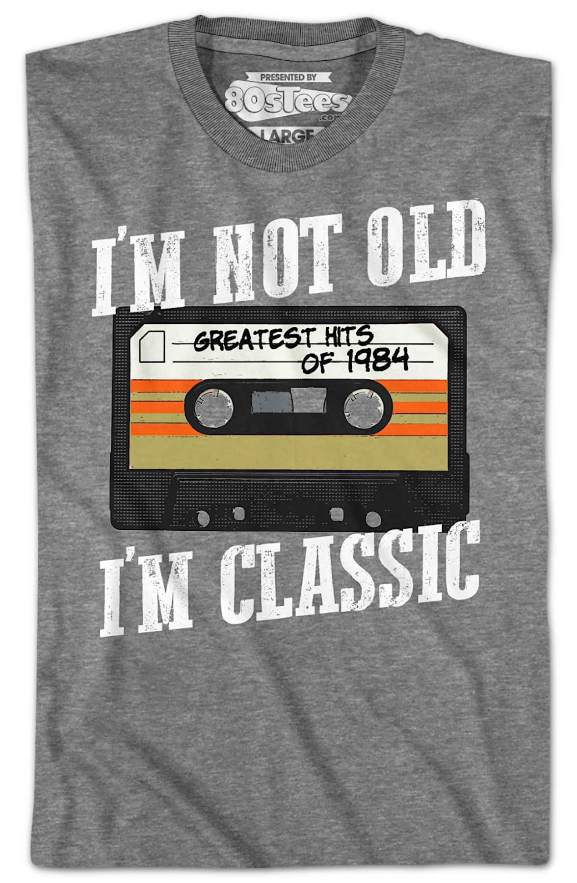 I'm Not Old I'm Classic Greatest Hits Of 1984 T-Shirt product image 2