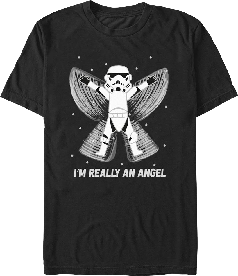 I'm Really An Angel Star Wars T-Shirt product image 1