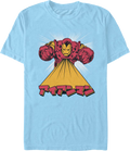 Iron Man Kanji Text Marvel Comics T-Shirt product image 1