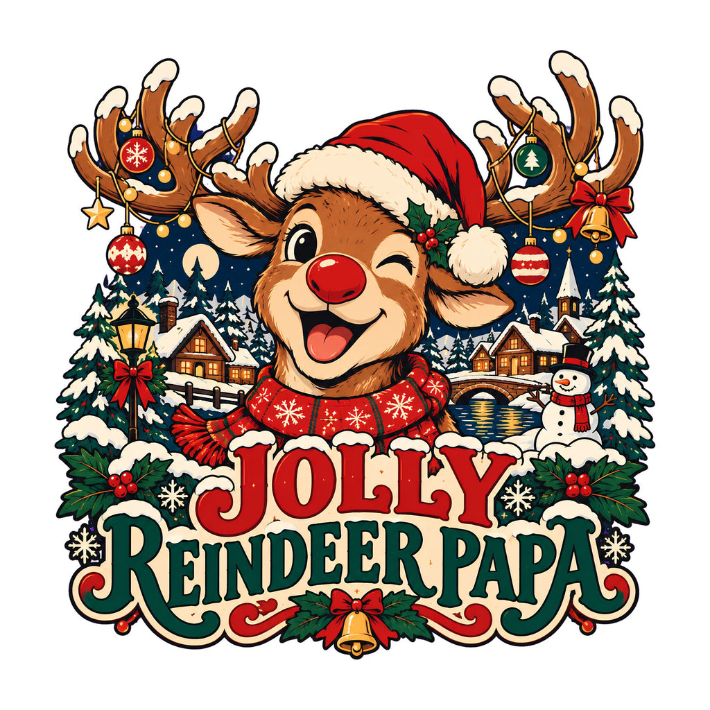 Jolly Reindeer Papa