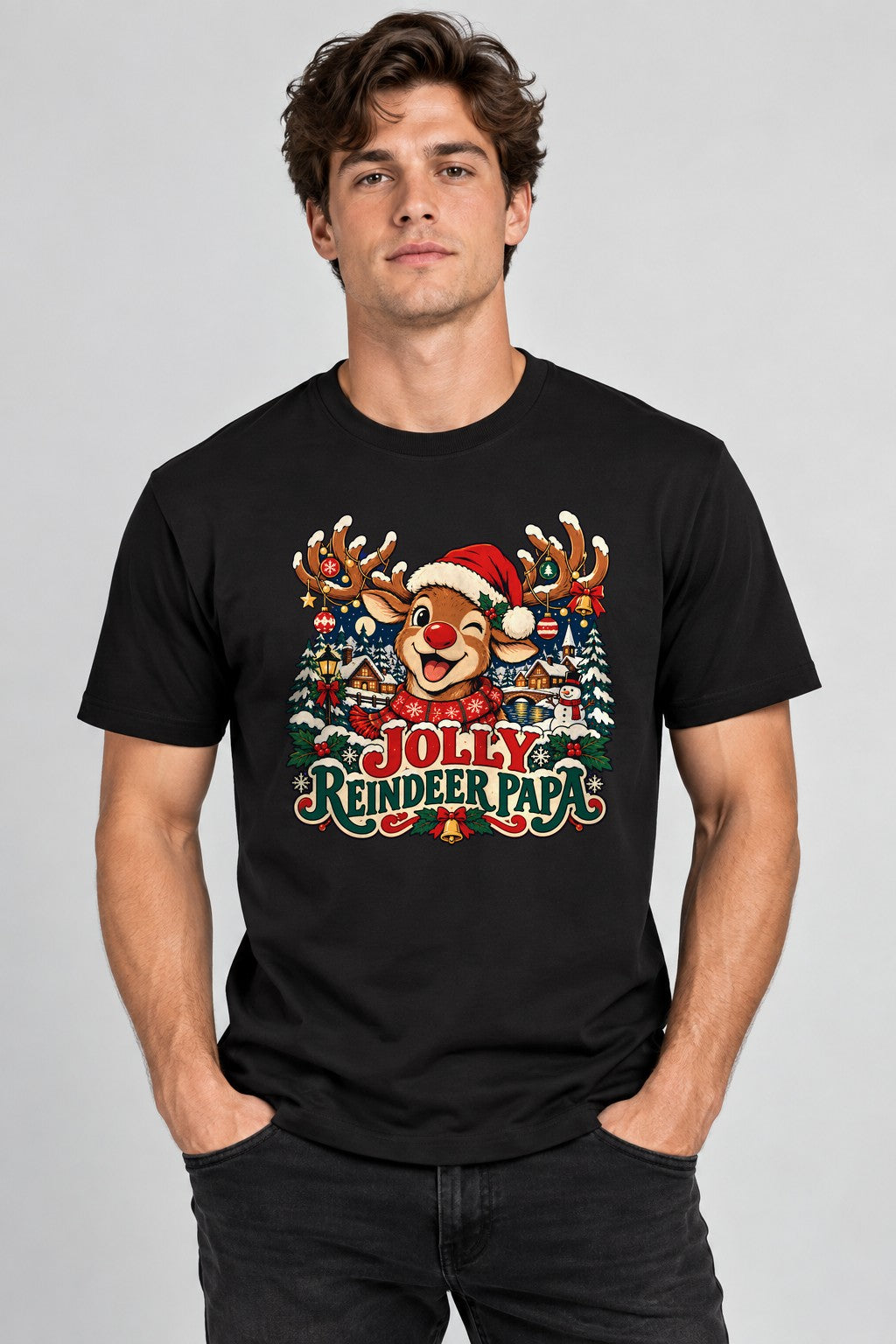 Jolly Reindeer Papa