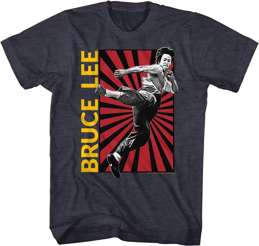 Kickin' It Bruce Lee T-Shirt product image 1