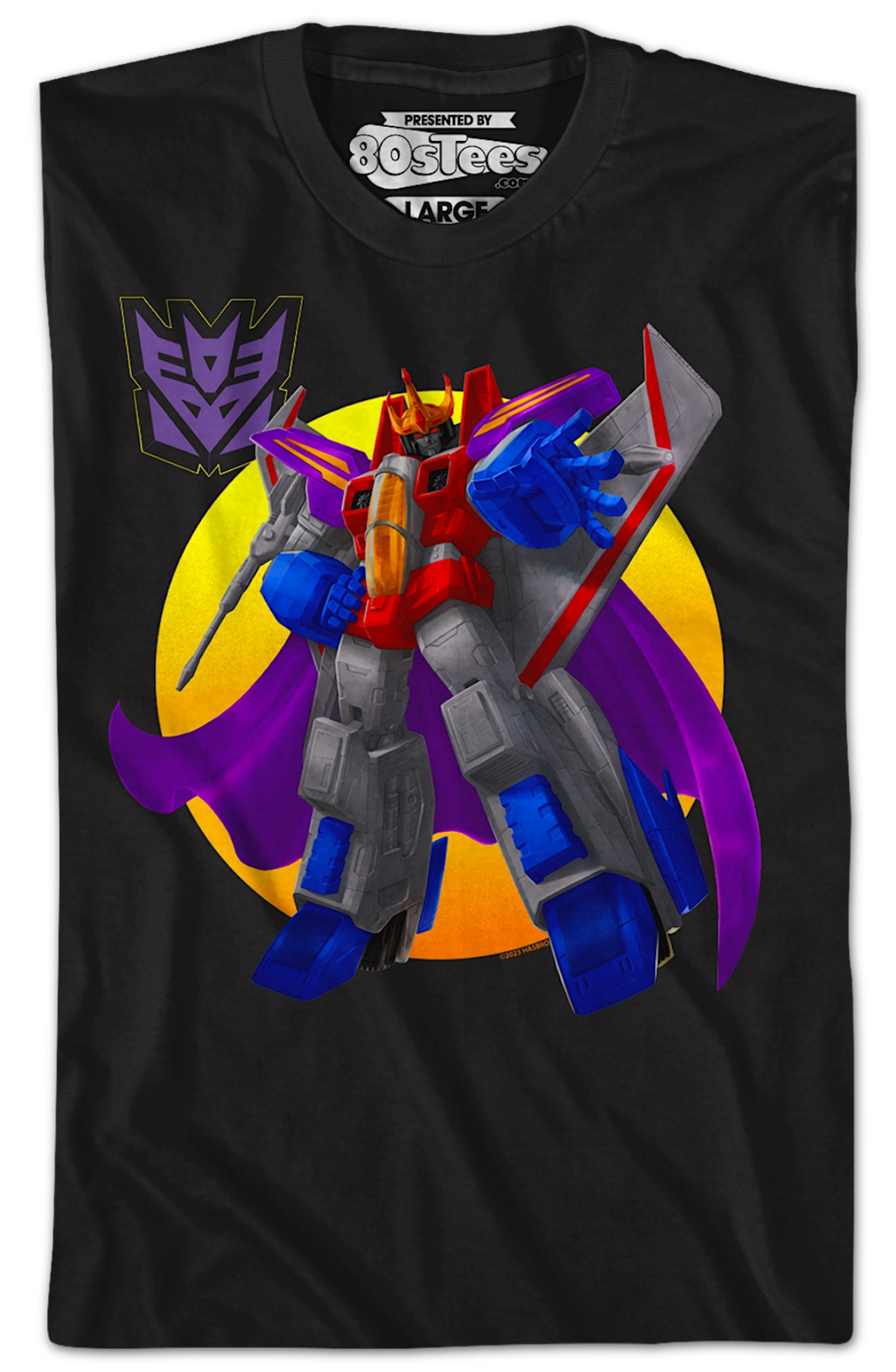 King Starscream Transformers T-Shirt product image 2