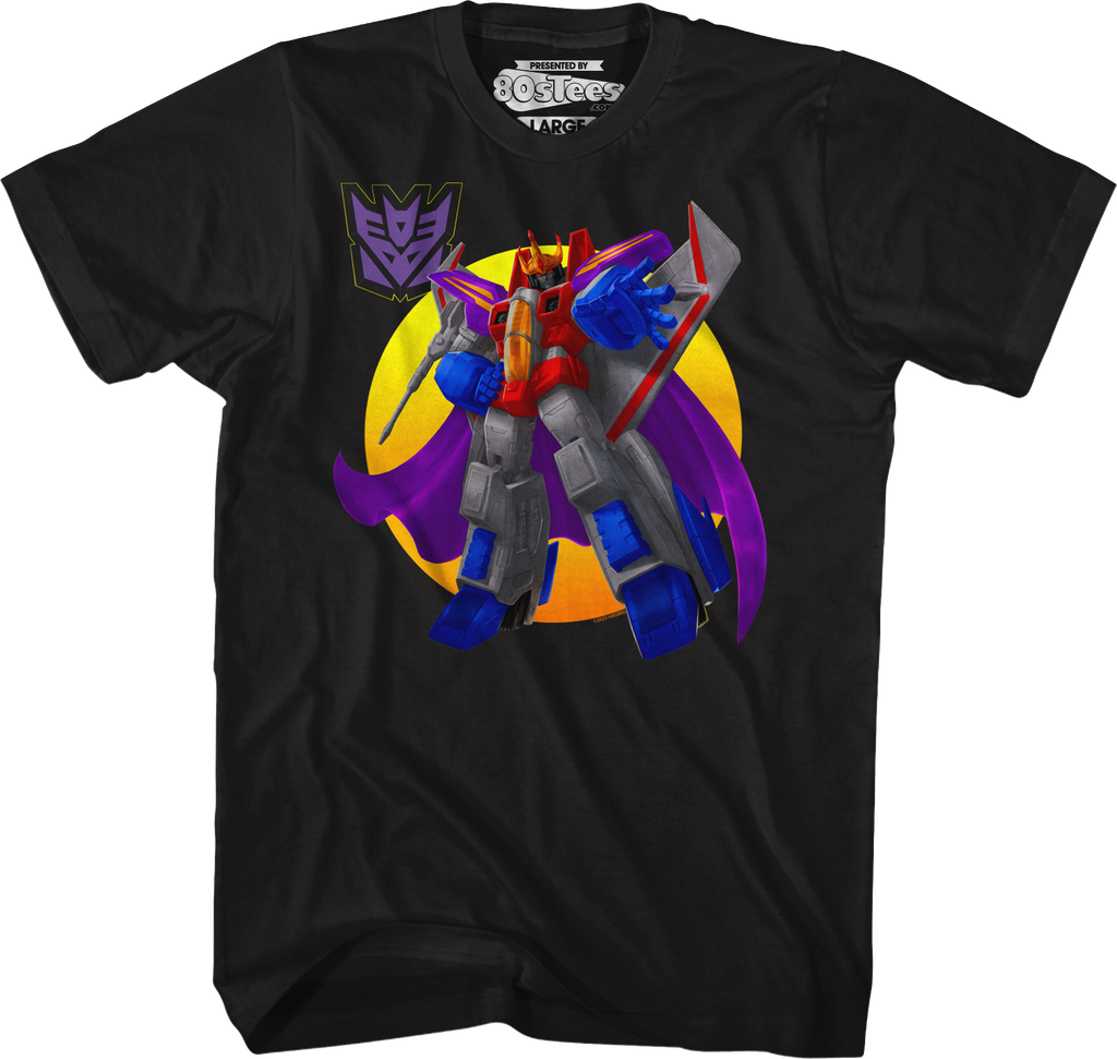 King Starscream Transformers T-Shirt product image 1