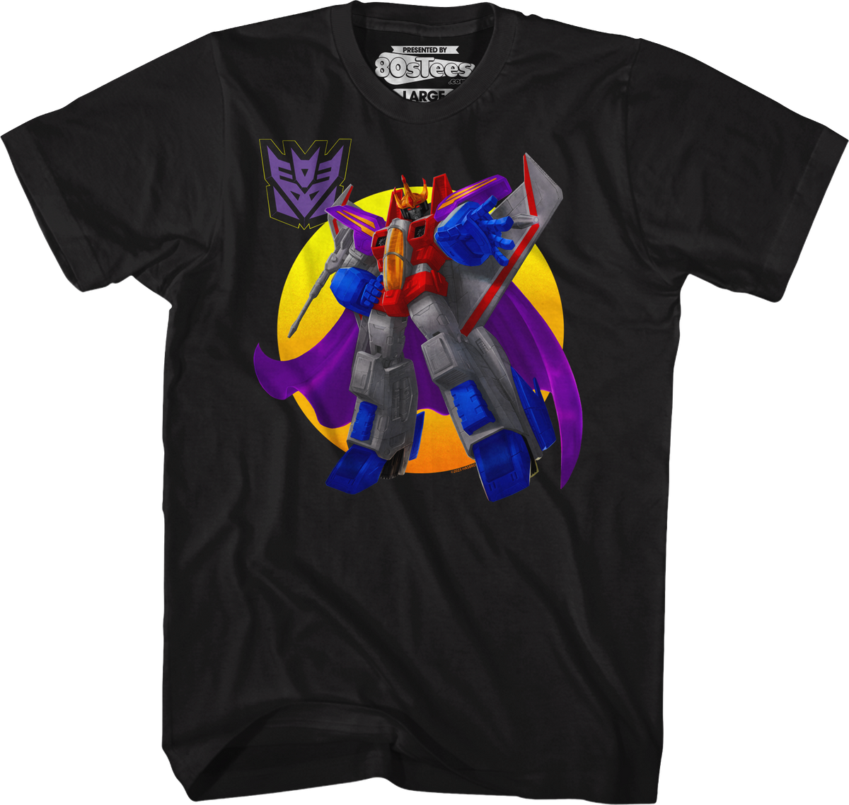 King Starscream Transformers T-Shirt product image 1