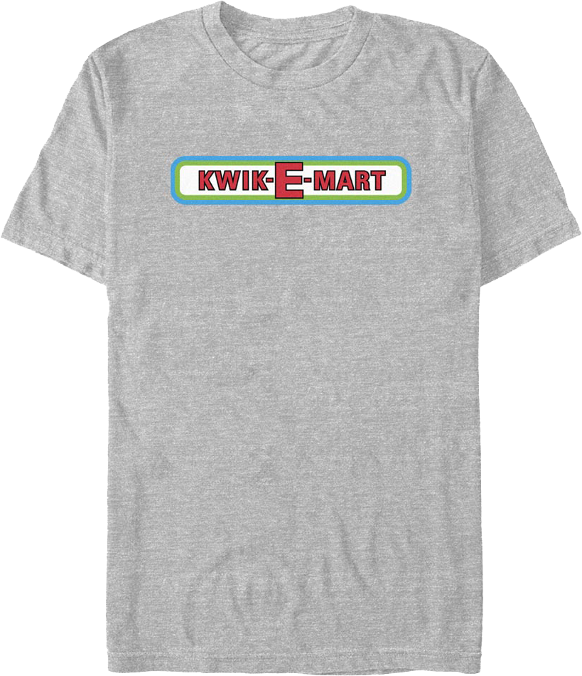 Kwik-E-Mart Logo Simpsons T-Shirt product image 1