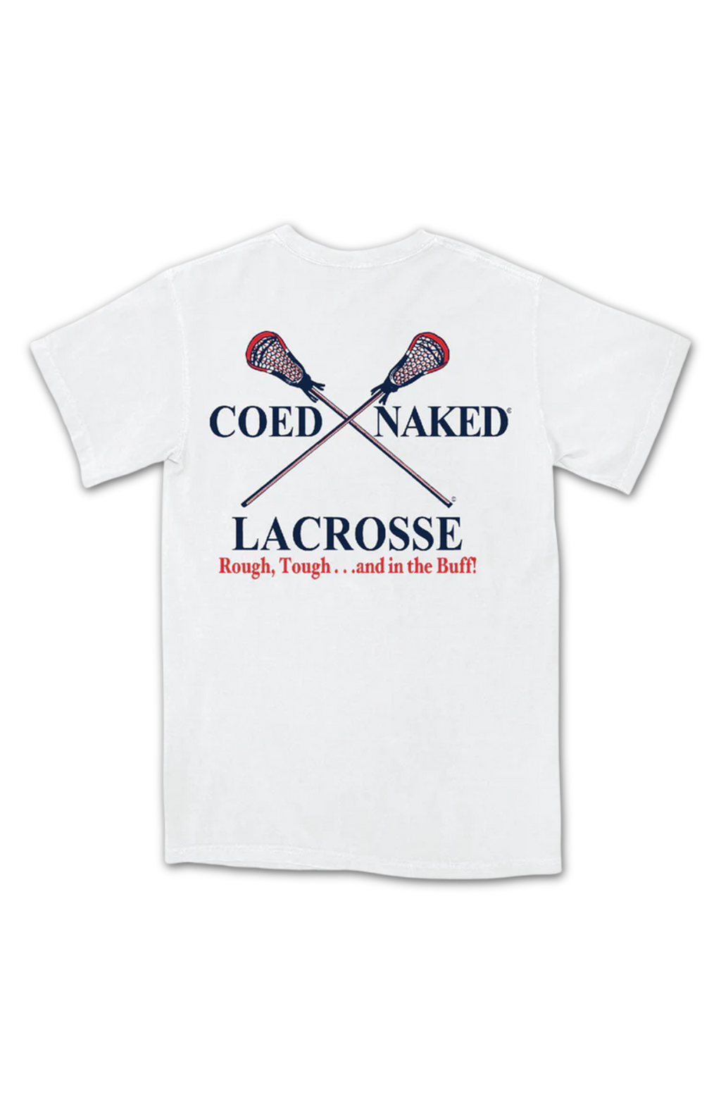 Lacrosse Coed Naked T-Shirt product image 2