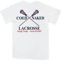 Lacrosse Coed Naked T-Shirt product image 1