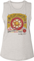 Ladies Wildflowers Tom Petty Sleeveless Shirt product image 1