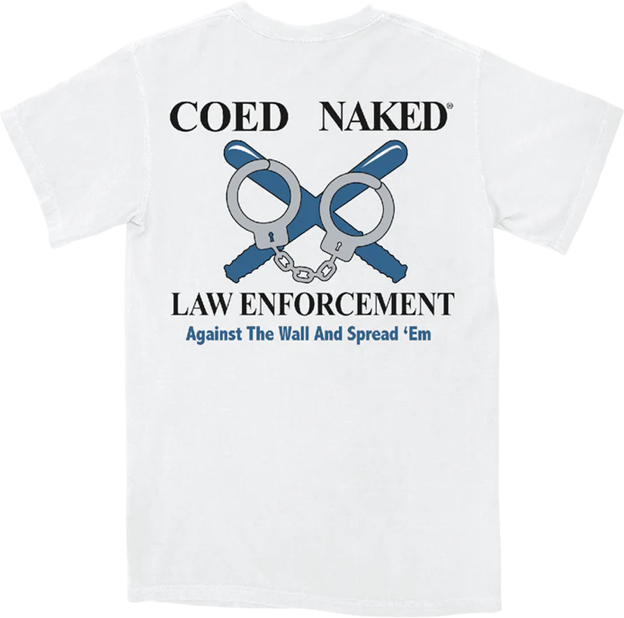 Law Enforcement Coed Naked T-Shirt product image 1