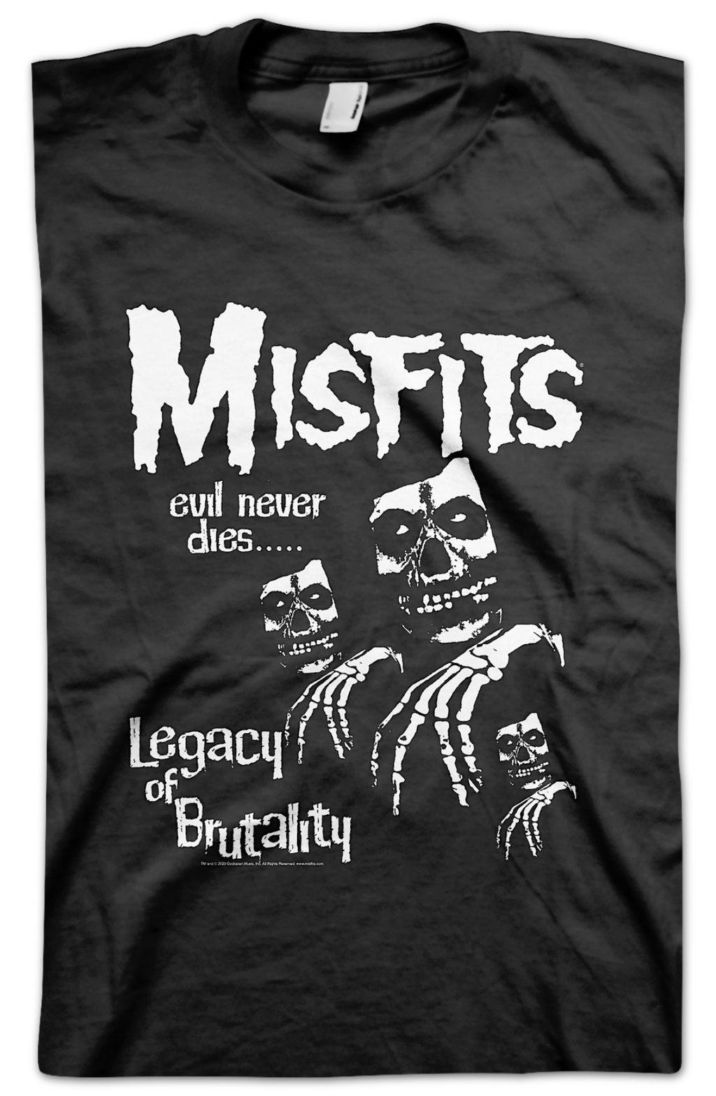 Legacy Of Brutality Evil Cover Misfits T-Shirt product image 2