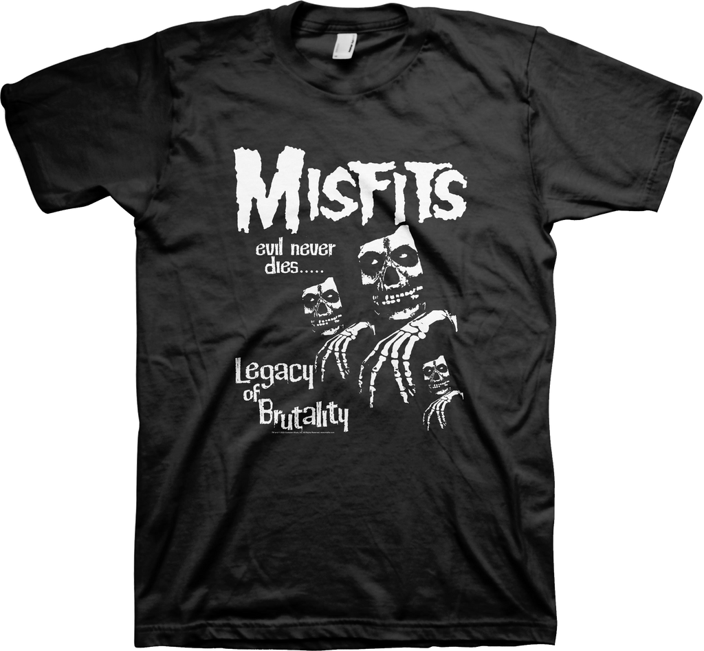 Legacy Of Brutality Evil Cover Misfits T-Shirt product image 1