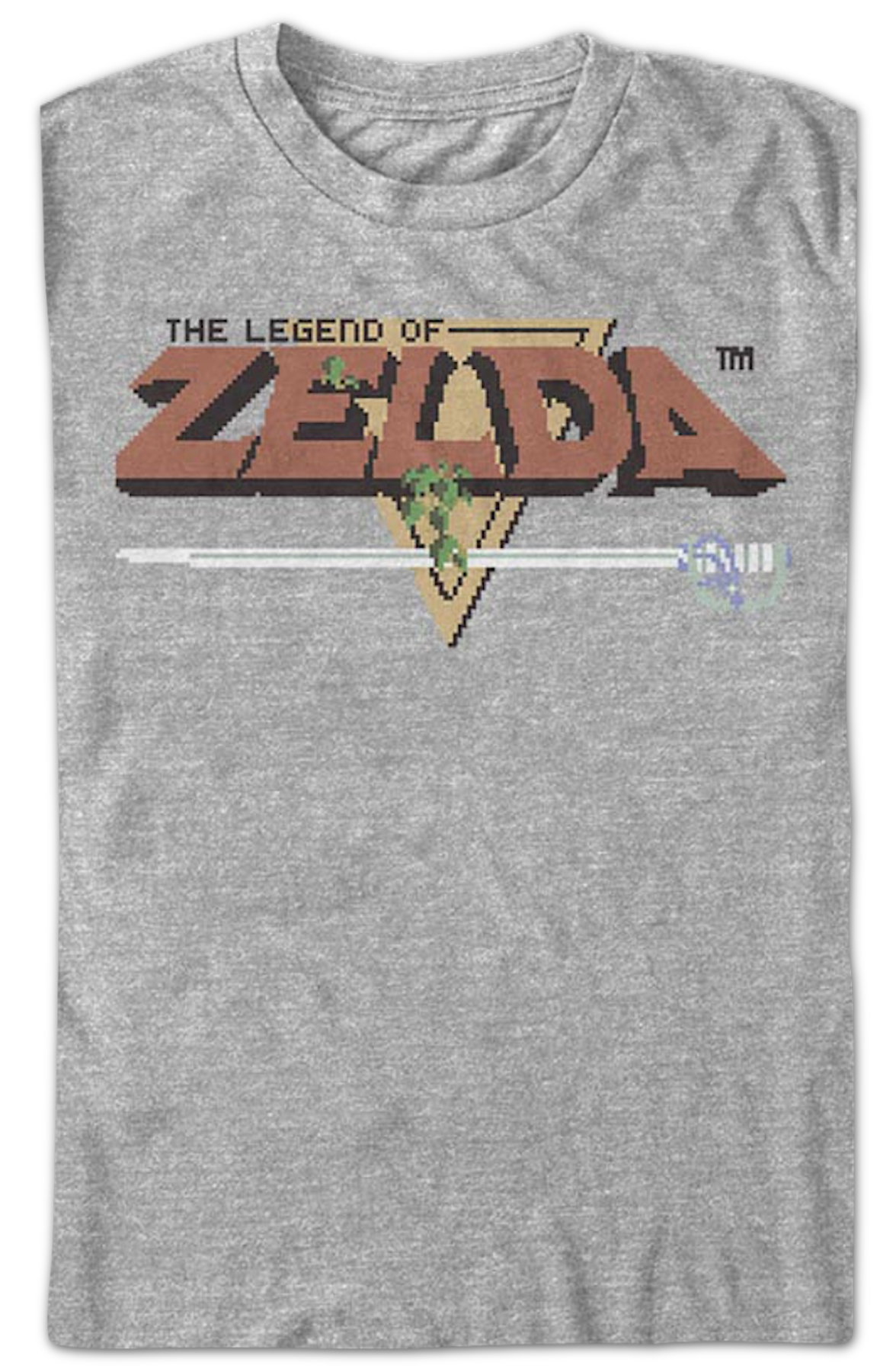 Legend of Zelda Start Screen Nintendo T-Shirt product image 2